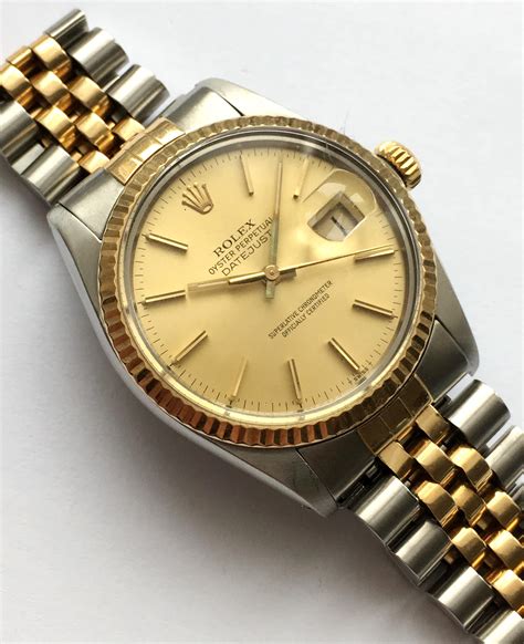 16013 rolex yellow gold datejust history|rolex 16013 datejust specs.